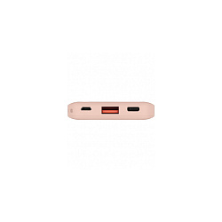 Внешний аккумулятор Uniq Fuele Mini, USB-C PD18W + USB QC3.0, 8000 мАч, розовый