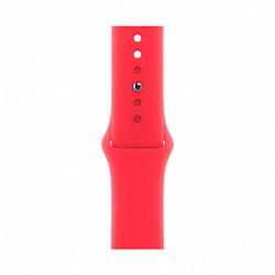 Watch S9, 41 mm, (PRODUCT)RED, силиконовый ремешок красный M/L