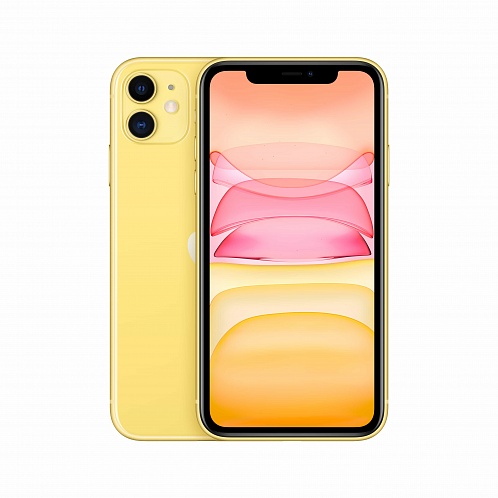 iPhone 11, 64 Гб, жёлтый