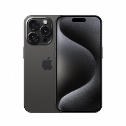 iPhone 15 Pro, 256 Гб, "Черный титан" 1 Sim/eSim