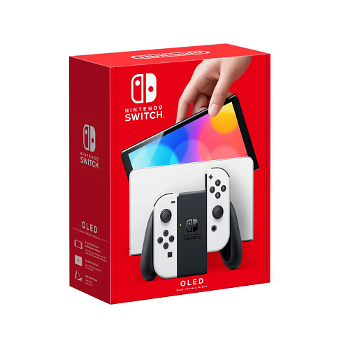 Игровая консоль Nintendo Switch Oled, 64 Гб, белый