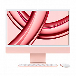 iMac 24" Retina 4,5K, (M3 8C CPU, 8C GPU, 2023), 8 ГБ, 256 ГБ SSD, розовый