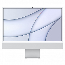 iMac 24" Retina 4,5K, (M1 8C CPU, 8C GPU), 8 Гб, 256 Гб SSD, серебристый