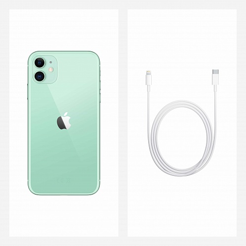 iPhone 11, 64 Гб, зелёный