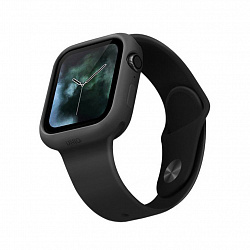 Чехол Uniq LINO для Apple Watch 4/5/6/SE 40 mm, черный