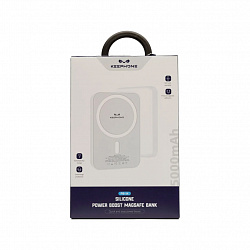 Внешний аккумулятор KeePhone Power Boost MagSafe 5000 mAh, белый  