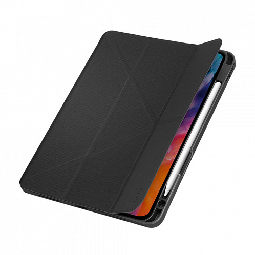 Чехол Uniq Transforma Rigor Anti-microbial для iPad Air 10.9 (2020) с отсеком для стилуса, серый new