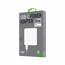 Сетевое зарядное устройство Dorten USB-C Power Adapter 87W, белый