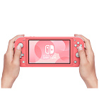 Портативная игровая консоль Nintendo Switch Lite, коралловый