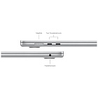 MacBook Air 15" (M3, 8C CPU / 10C GPU, 2024) 8 Гб, 512 Гб SSD, серебристый