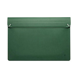 Чехол-конверт Spigen Valentinus Sleeve Laptop для Macbook 13-14", зеленый