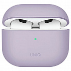 Чехол Uniq LINO Liquid для Airpods 3, силикон, лавандовый