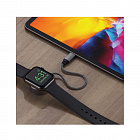 Беспроводное зарядное устройство Satechi Magnetic Charging Cable для Apple Watch, «серый космос»