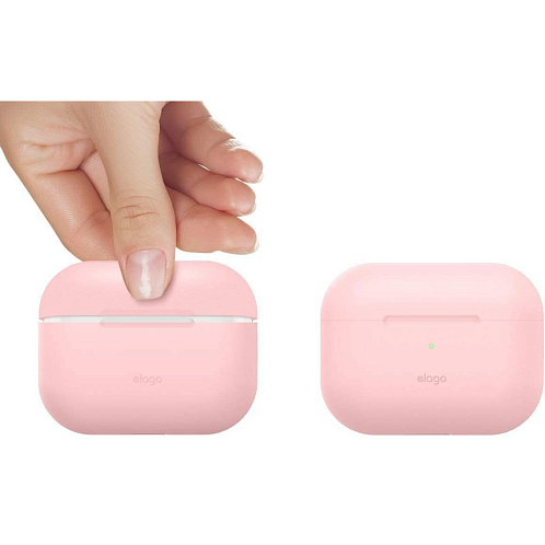 Чехол Elago Silicone case для AirPods Pro 2, розовый