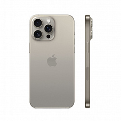 iPhone 15 Pro Max, 256 Гб, "натуральный титановый" 1 Sim/eSim