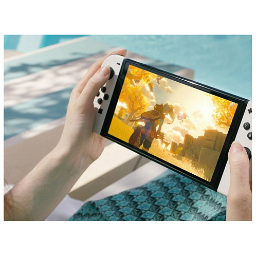 Игровая консоль Nintendo Switch Oled, 64 Гб, белый