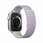 Ремешок Uniq Revix для Apple Watch 49/45/44/42 mm, двухсторонний, сиреневый/белый