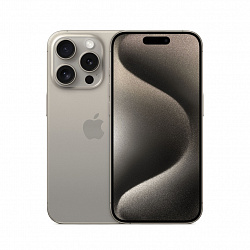 iPhone 15 Pro, 128 Гб, "натуральный титановый" 1 Sim/eSim