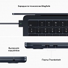 MacBook Air 13" (M2, 2022) 8 Гб, 256 Гб SSD, "темная ночь"