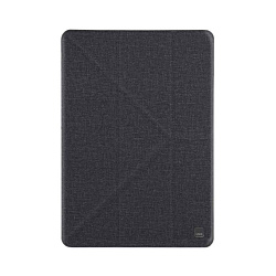 Чехол Uniq Yorker Kanvas Anti-microbial для iPad Air 10.9 (2020), черный