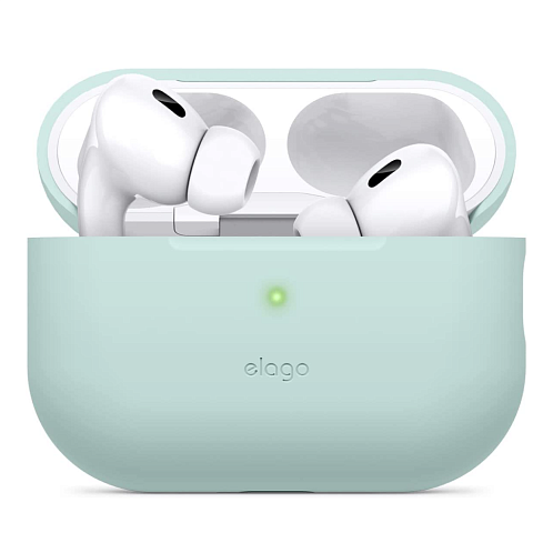 Чехол Elago Silicone case для AirPods Pro 2, мятный