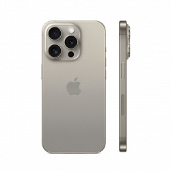 iPhone 15 Pro, 128 Гб, "натуральный титановый" 1 Sim/eSim