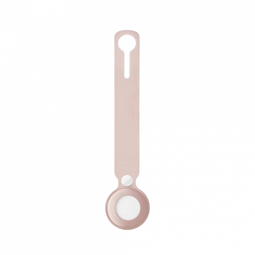 Чехол uBear Touch Case для Apple AirTag, силиконовый, розовый