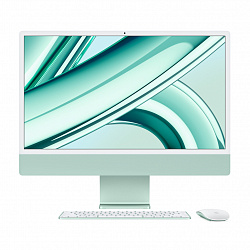 iMac 24" Retina 4,5K, (M3 8C CPU, 8C GPU, 2023), 8 ГБ, 256 ГБ SSD, зеленый