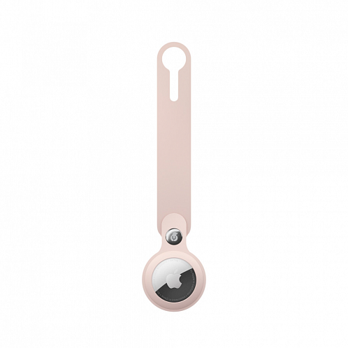 Чехол uBear Touch Case для Apple AirTag, силиконовый, розовый