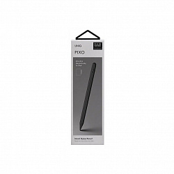 Стилус Uniq PIXO PRO Magnetic Stylus для iPad, с беспроводной зарядкой, темно-серый