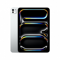 iPad Pro 11" (M4, 2024), Wi-Fi, 2 Тб, нанотекстурное стекло, серебристый