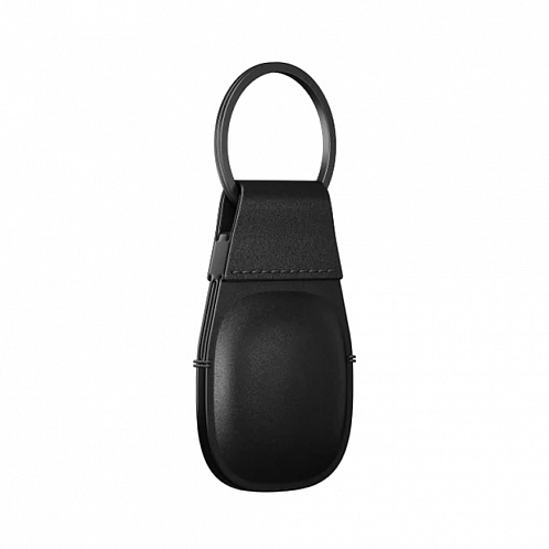 Чехол Nomad Leather Keychain для Apple AirTag, черный