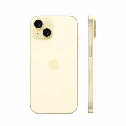 iPhone 15, 256 Гб, желтый eSim